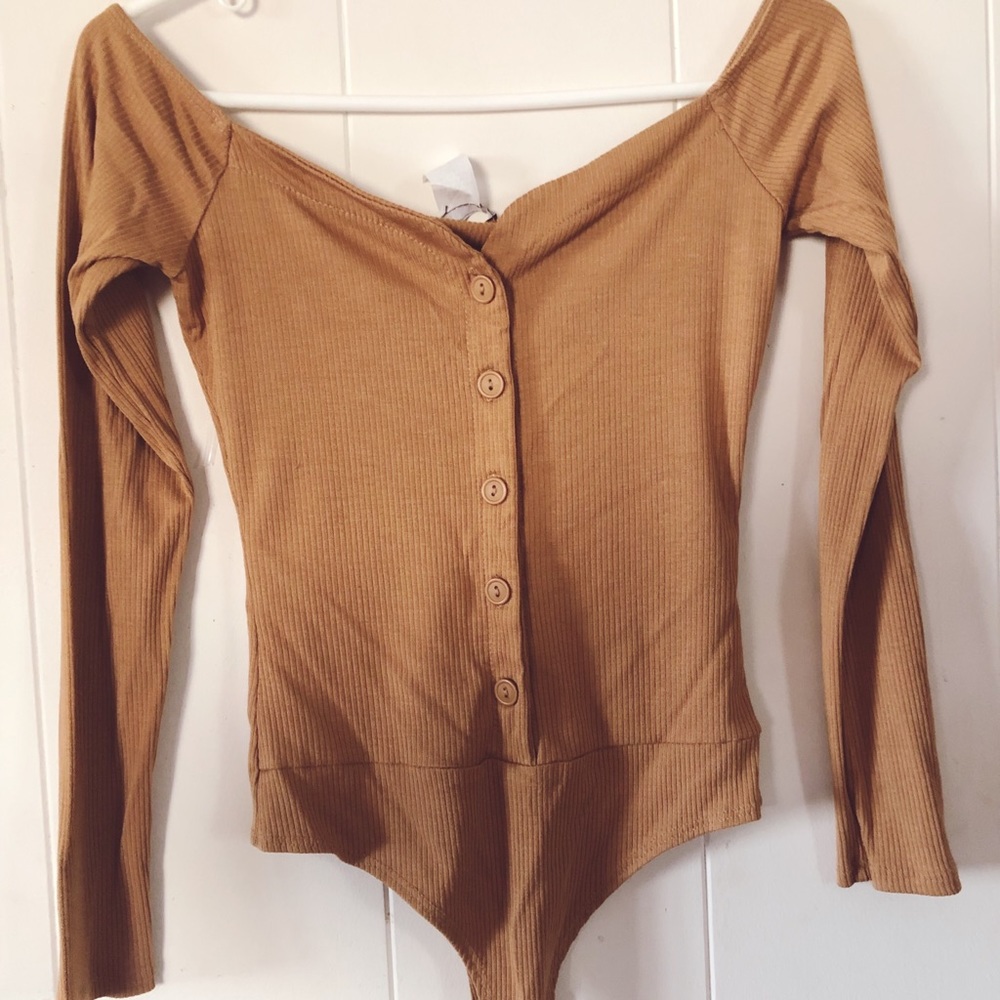 Off the shoulder bodysuit